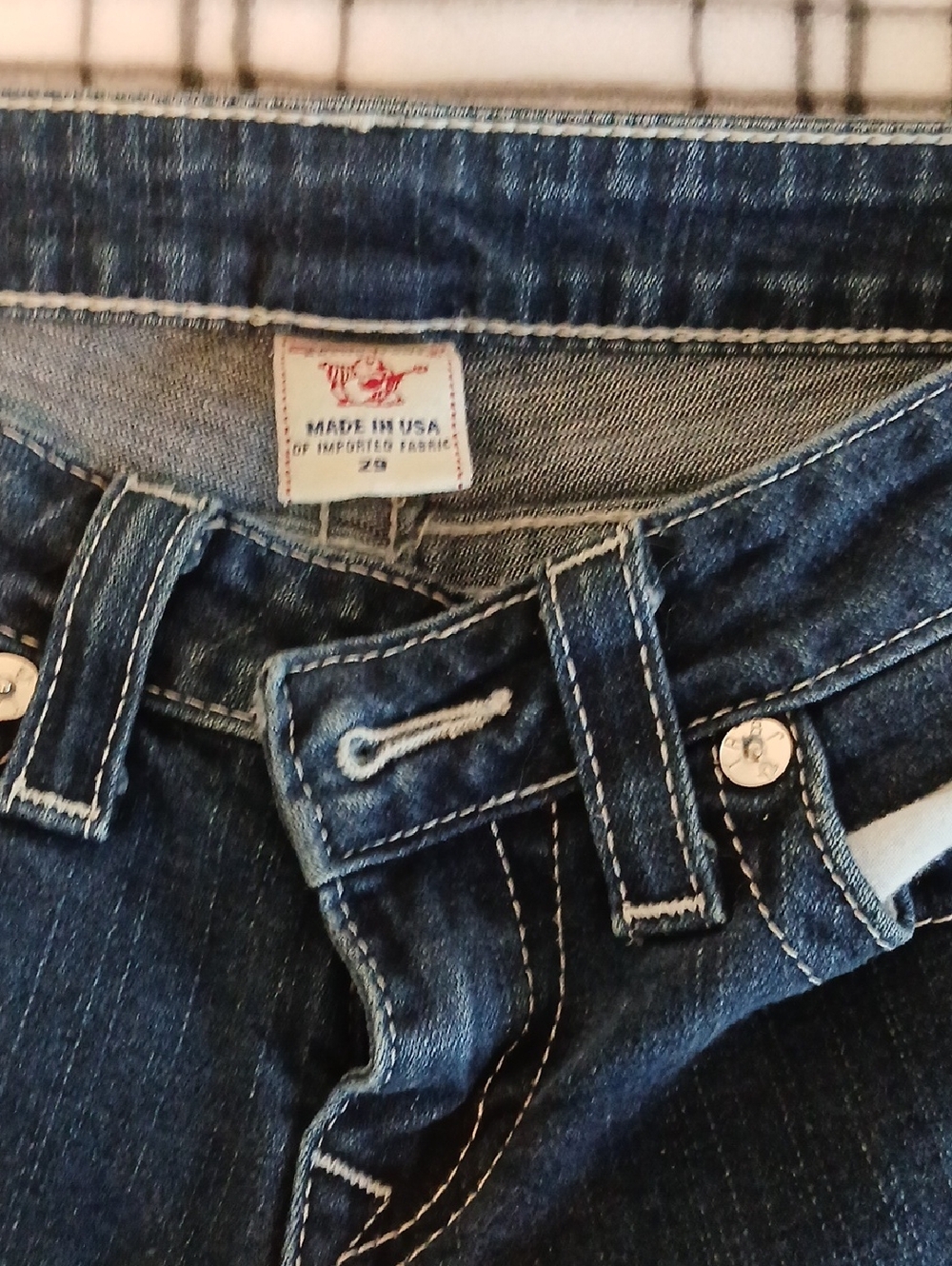 True Religion Dark Denim High Rise Women's Jeans